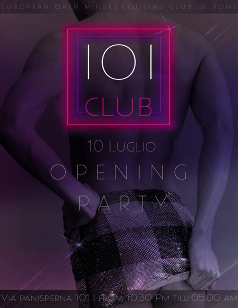 incontri gay a roma|101 Roma Club • Club gay Roma